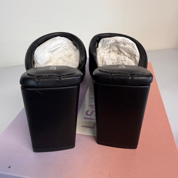 Lisa Vicky Women’s Sandals Black Very Black Sheep Size 8 - Picture 3 of 8